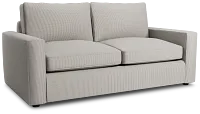 Siesta Lucy Light Beige Fabric Sofa