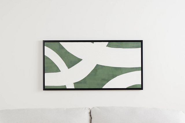 Shanil Dark Green Wall Art