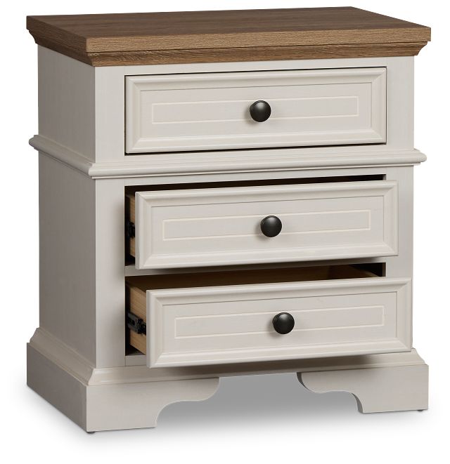 Charlotte Two-tone Nightstand