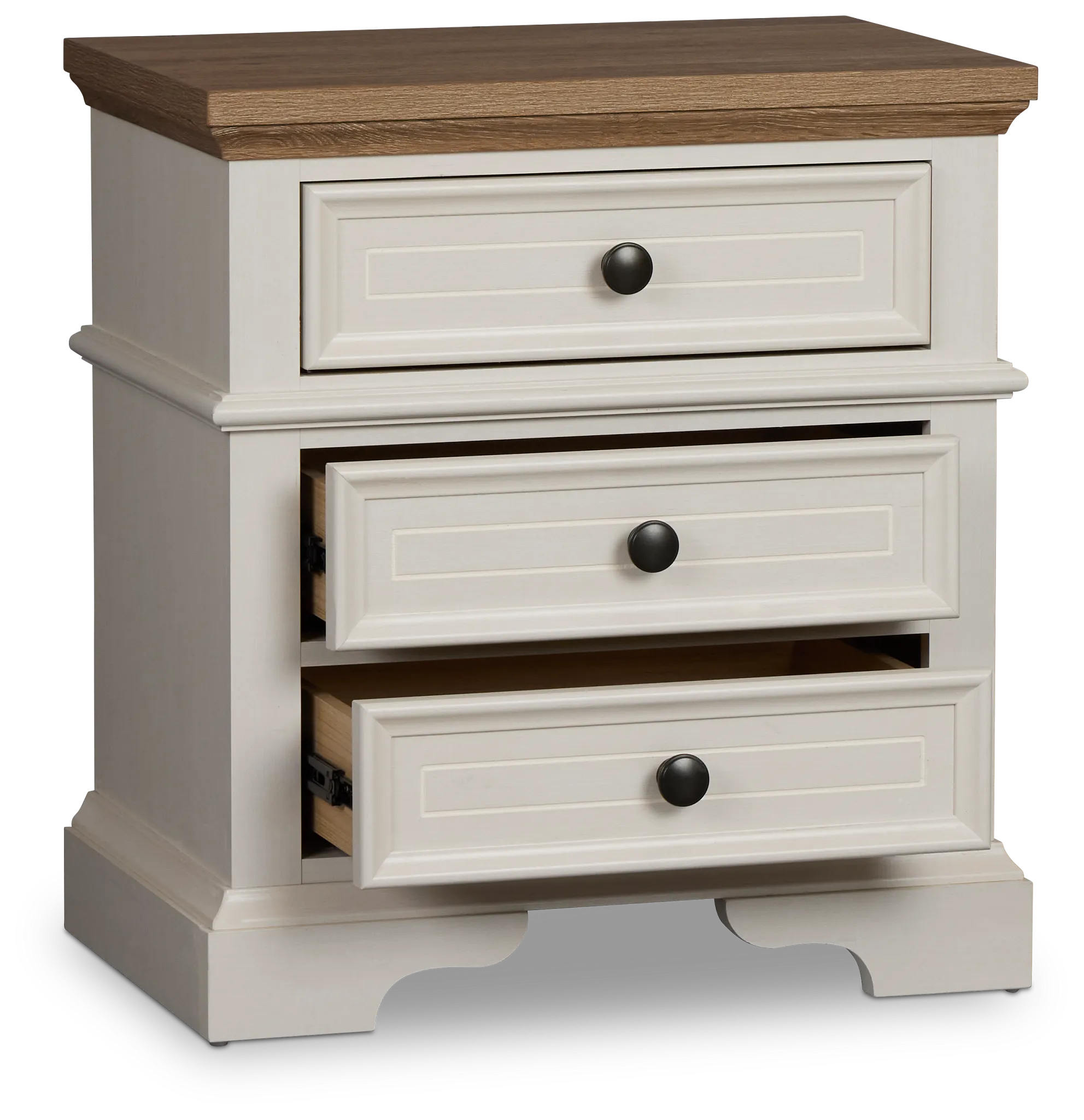 Charlotte Two-tone Nightstand