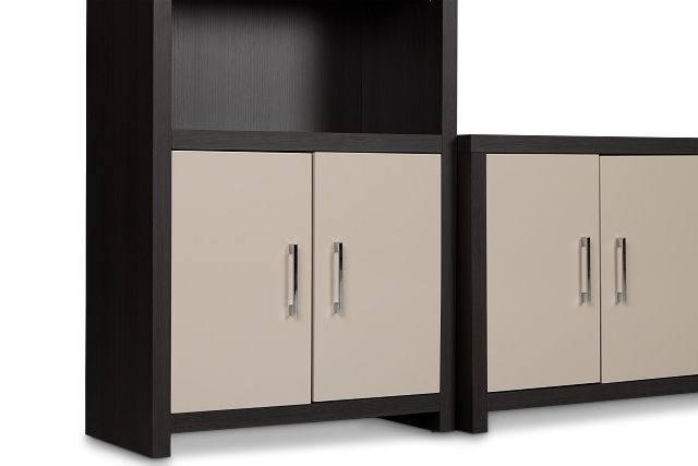 Pomona Gray Entertainment Wall