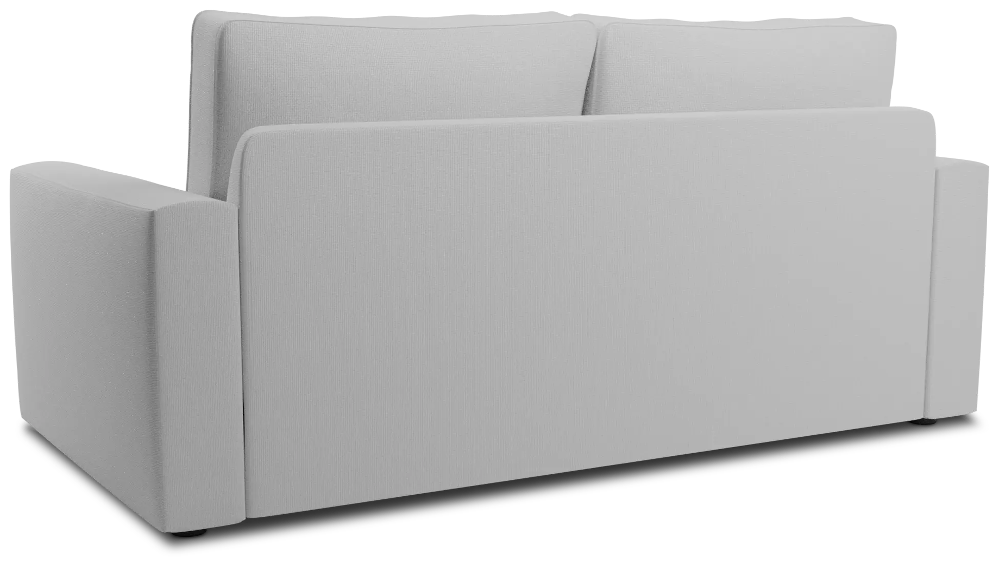 Siesta Suave White Fabric Memory Foam Sleeper Siesta Suave White Fabric Memory Foam Sleeper