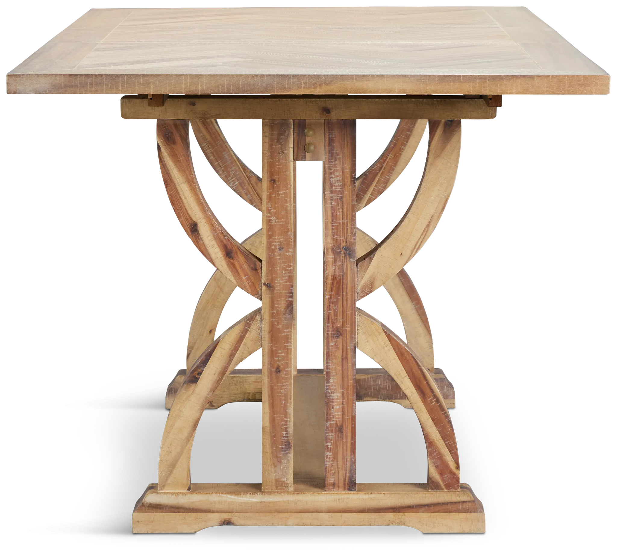 Joplin Light Tone Extension High Dining Table