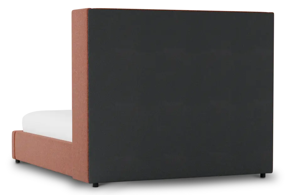 Captiva Elite Medium Brown 60" Upholstered Shelter Bed Captiva Elite Medium Brown 60" Upholstered Shelter Bed