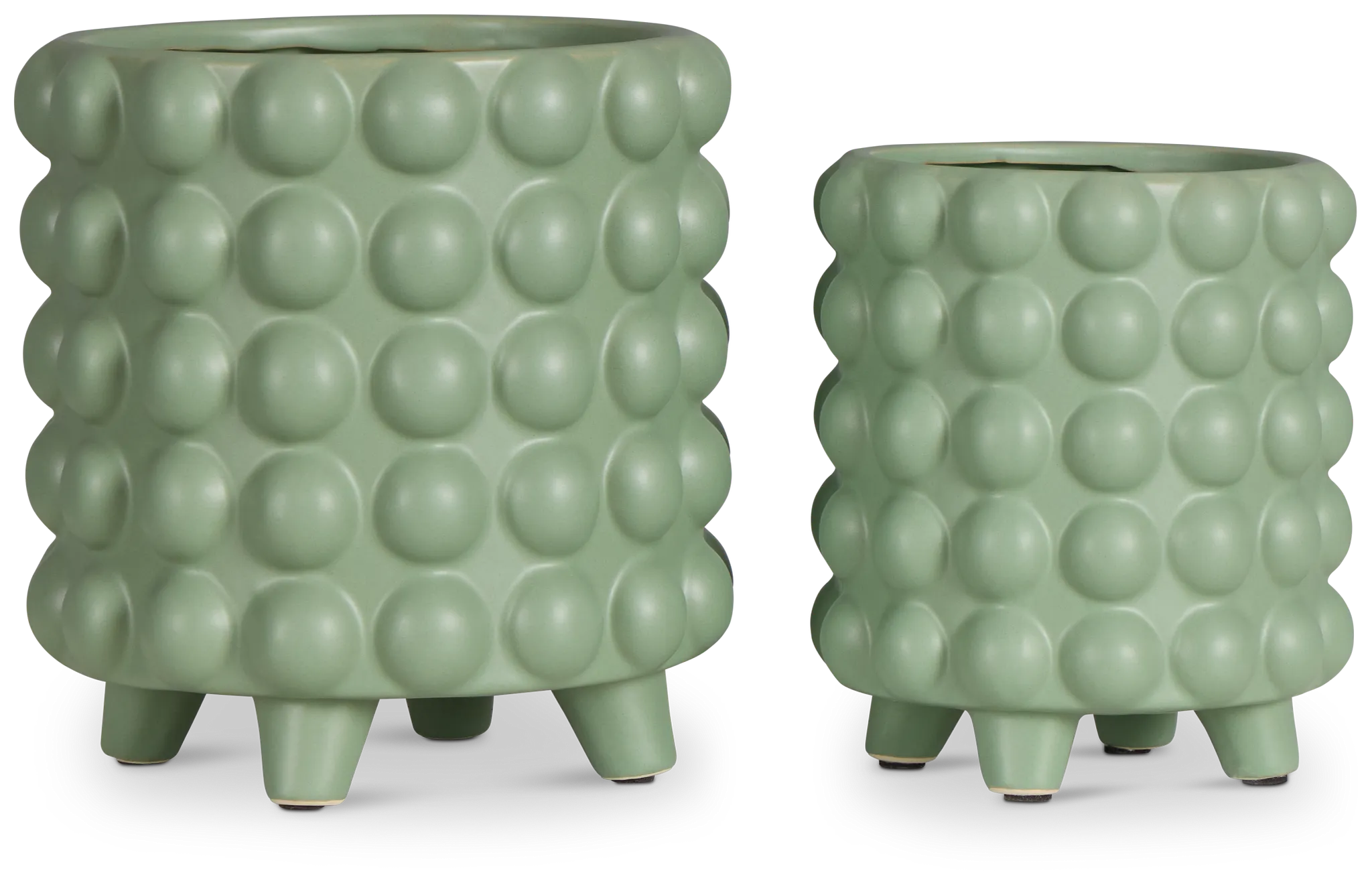 Cappi Light Green Set Of 2 Planter