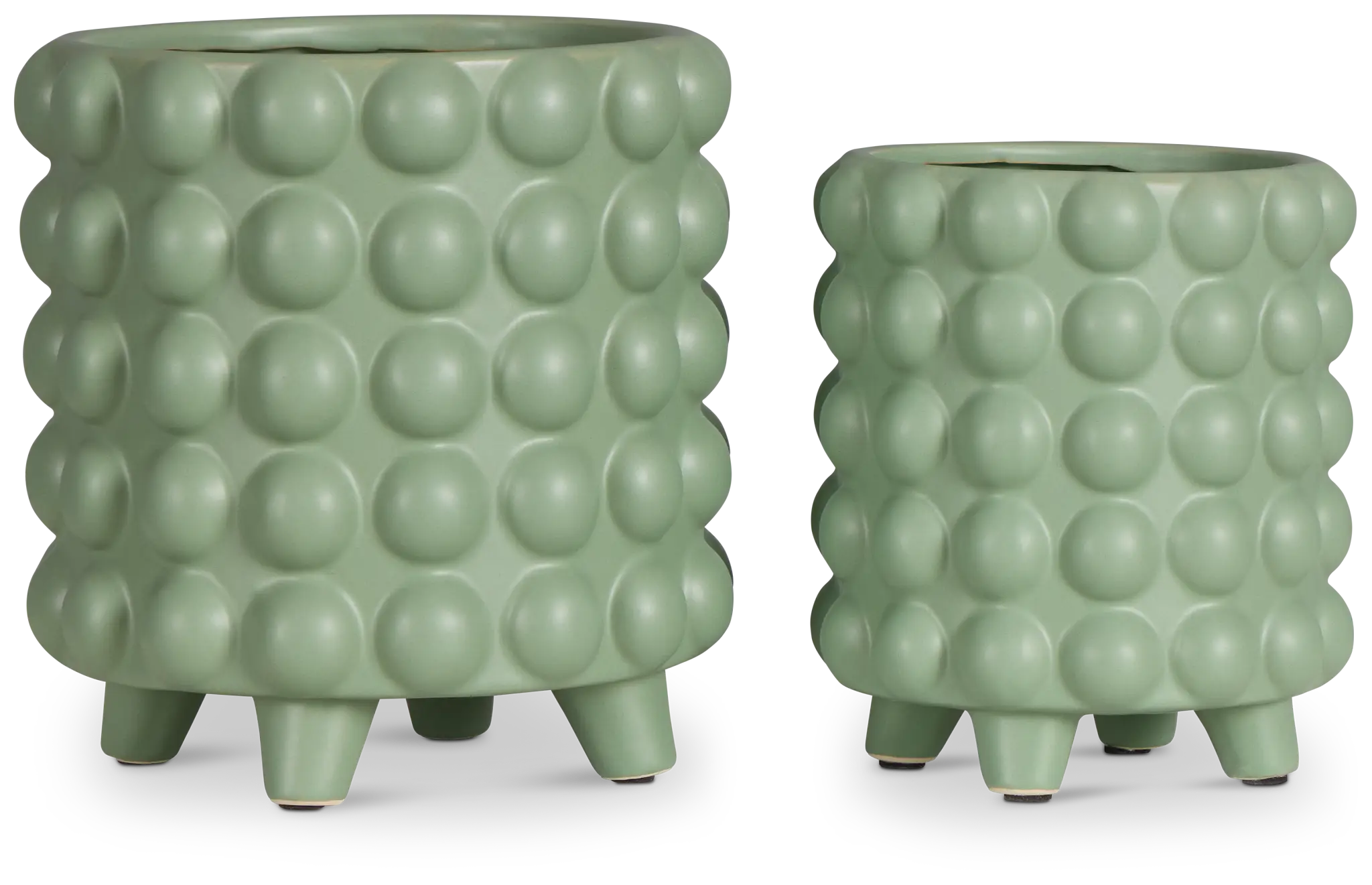 Cappi Light Green Set Of 2 Planter Cappi Light Green Set Of 2 Planter