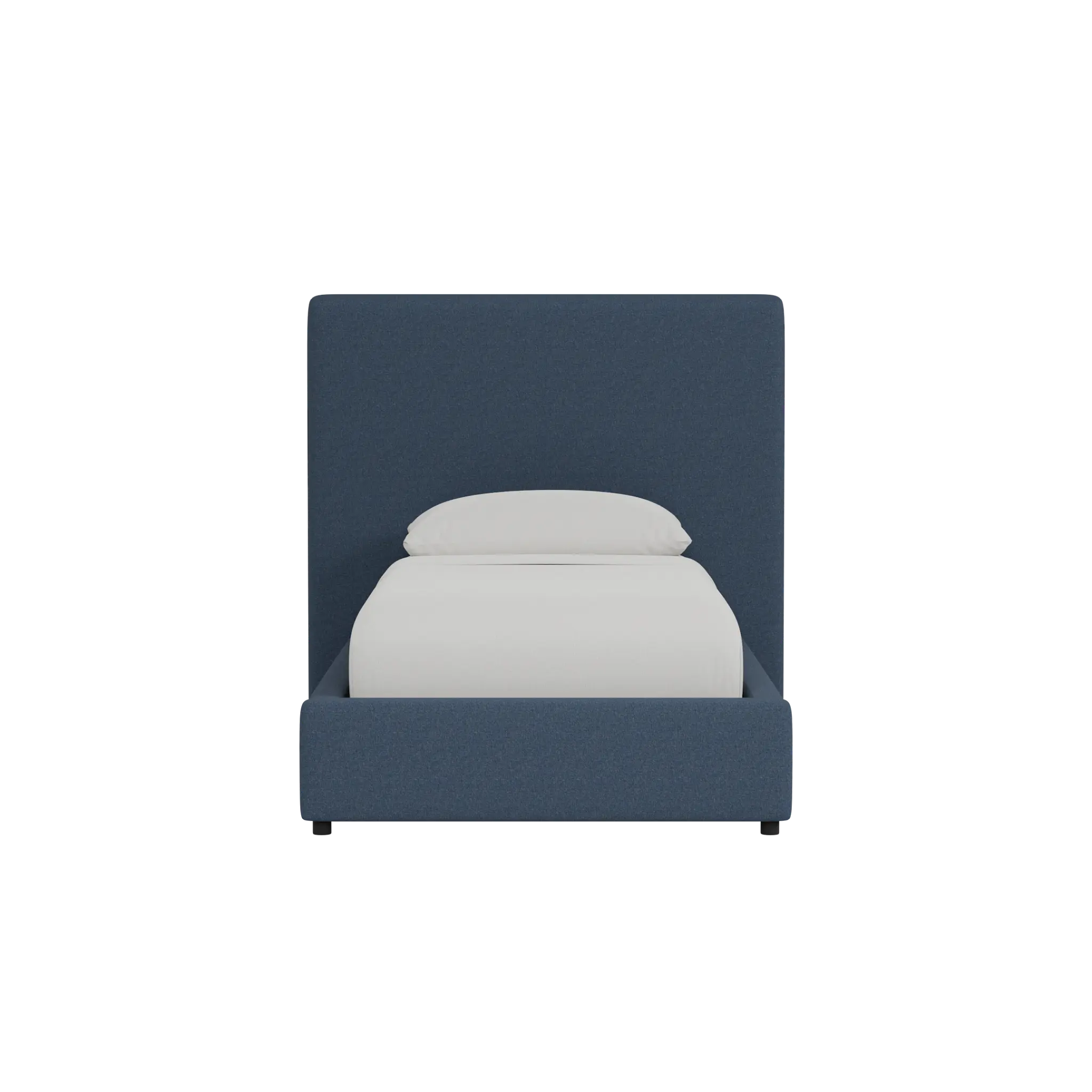 Grayton Maguire Blue 54" Upholstered Platform Bed Grayton Maguire Blue 54" Upholstered Platform Bed