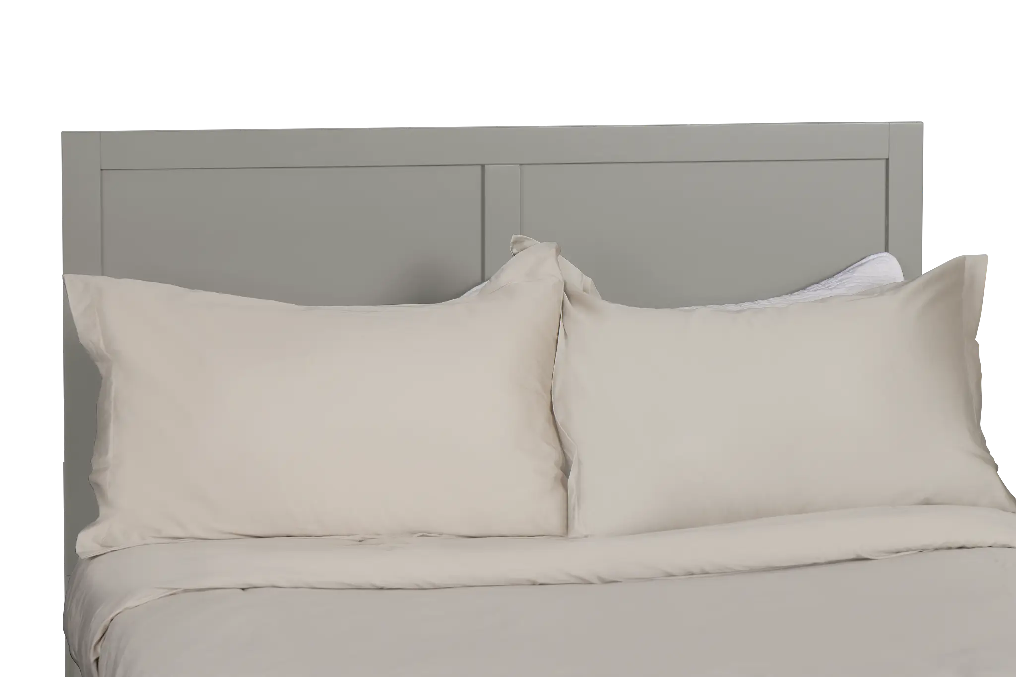 Charleston Gray Panel Bed With 4 Storage Drawers Charleston Gray Panel Bed With 4 Storage Drawers