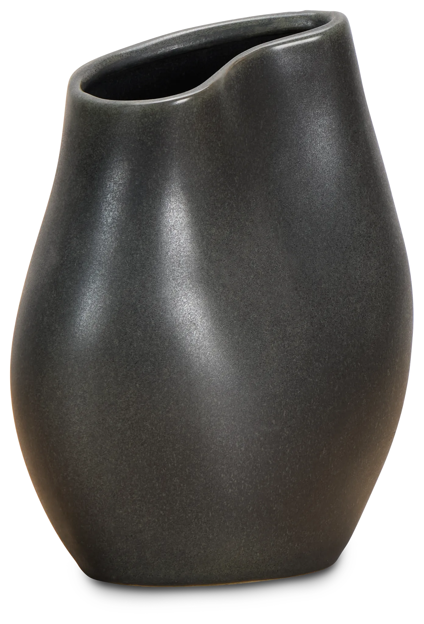 Visalia Black Medium Vase