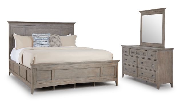 Heron Cove Light Tone Panel Bedroom