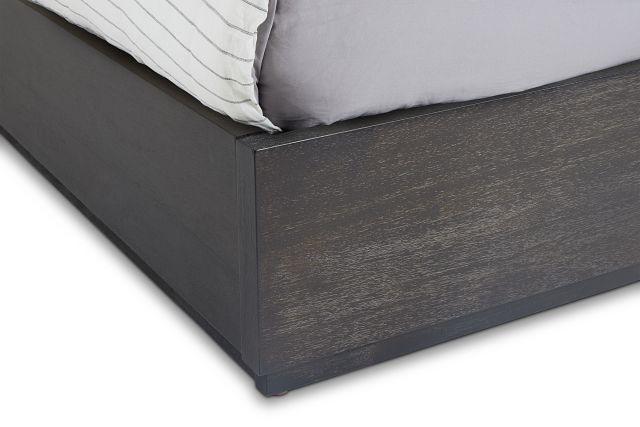 Madden Dark Tone Wood Platform Bed