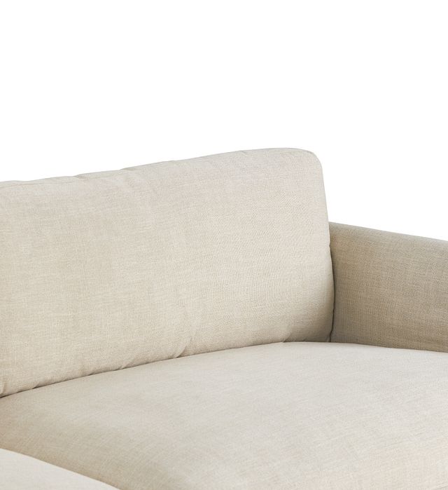 Willow 89" Light Beige Fabric Sofa