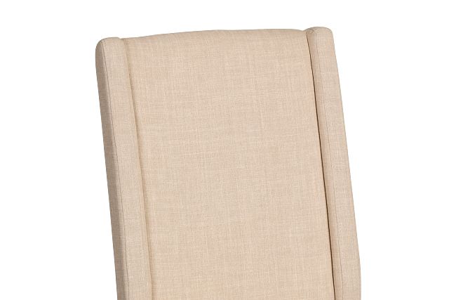 Delray White Upholstered Side Chair