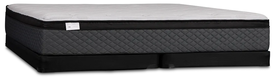 Kevin Charles By Sealy Essential Medium Low-profile Mattress Set