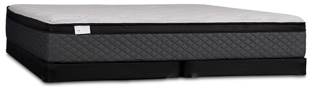 Kevin Charles By Sealy Essential Medium Low-profile Mattress Set