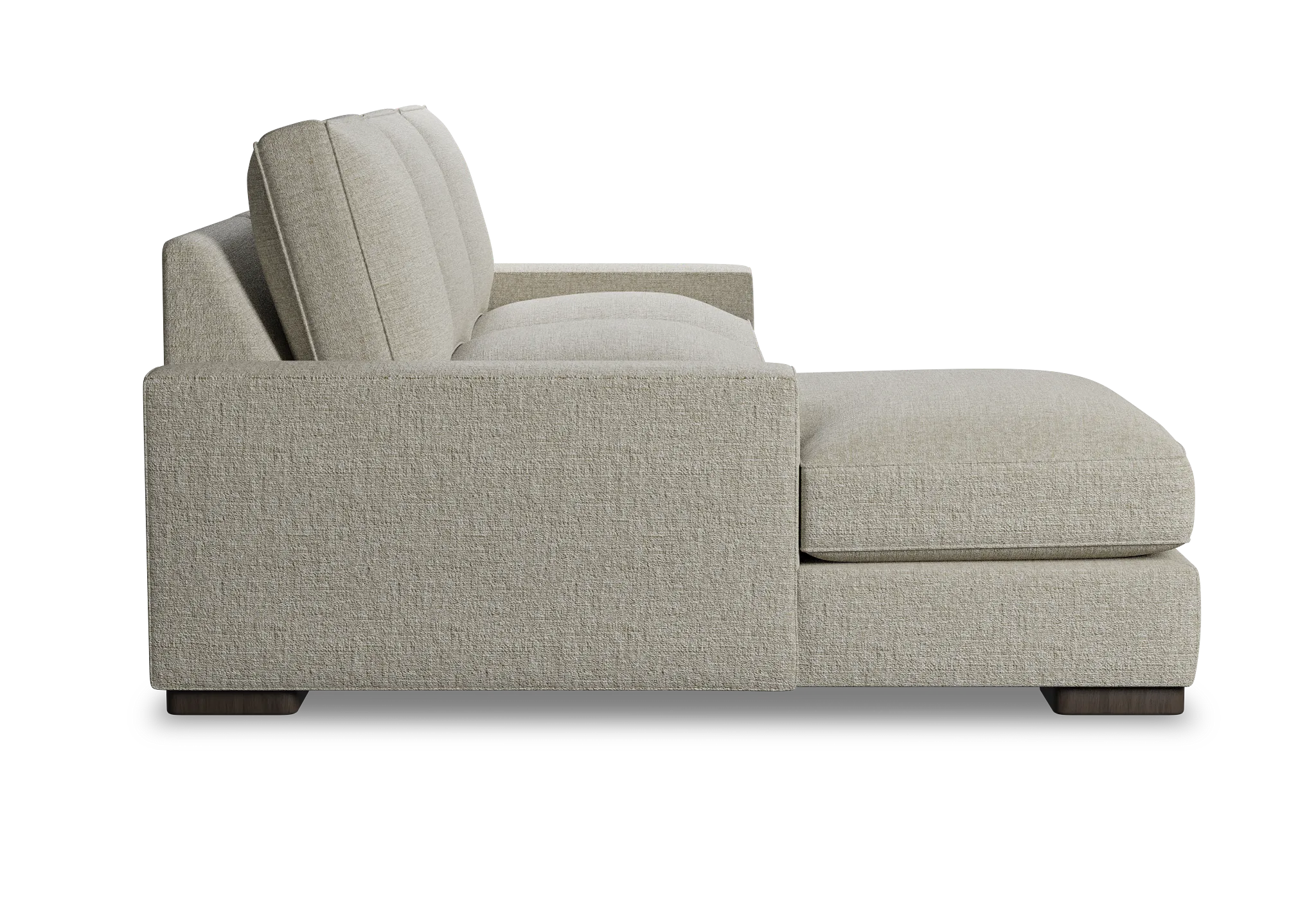 Edgewater Victory Taupe Left Chaise Sectional