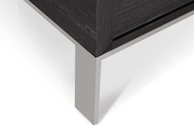 Vancouver Dark Gray Square End Table (8)