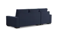 Edgewater Peyton Dark Blue Left Chaise Sectional