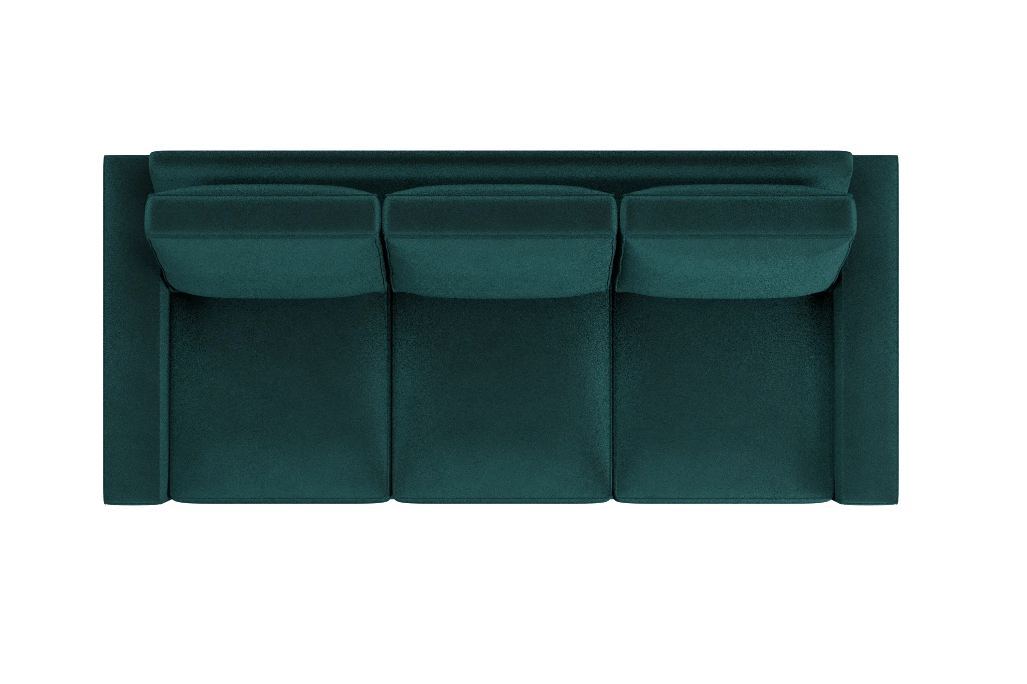 Edgewater Joya Teal 96" Sofa W/ 3 Cushions