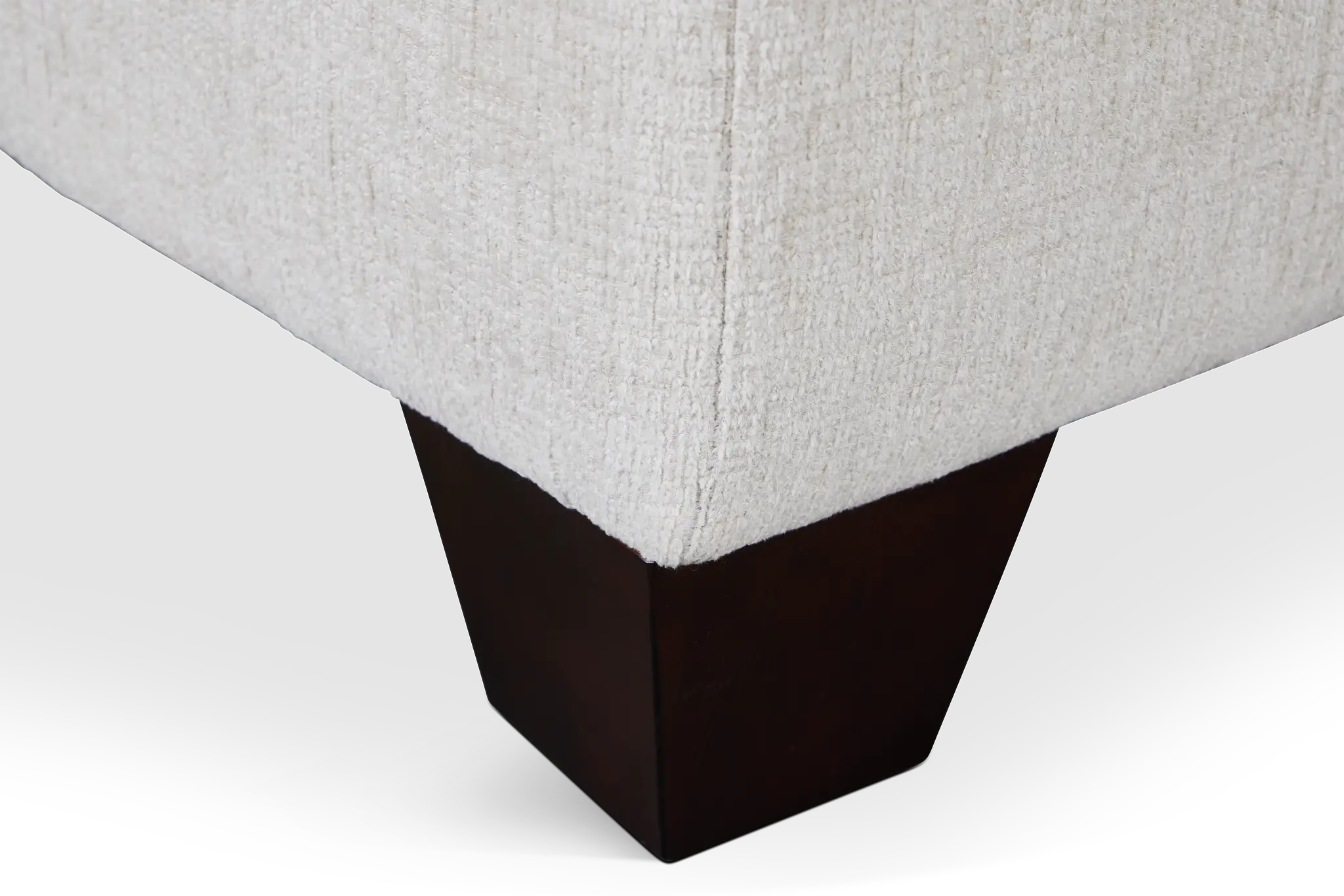 Andie White Fabric Medium Left Chaise Sectional Andie White Fabric Medium Left Chaise Sectional