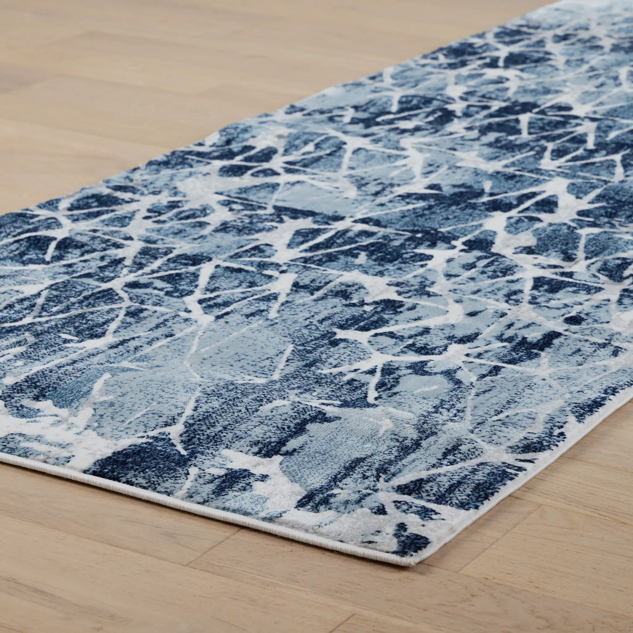 Palmyra Dark Blue 2x7 Runner Palmyra Dark Blue 2x7 Runner