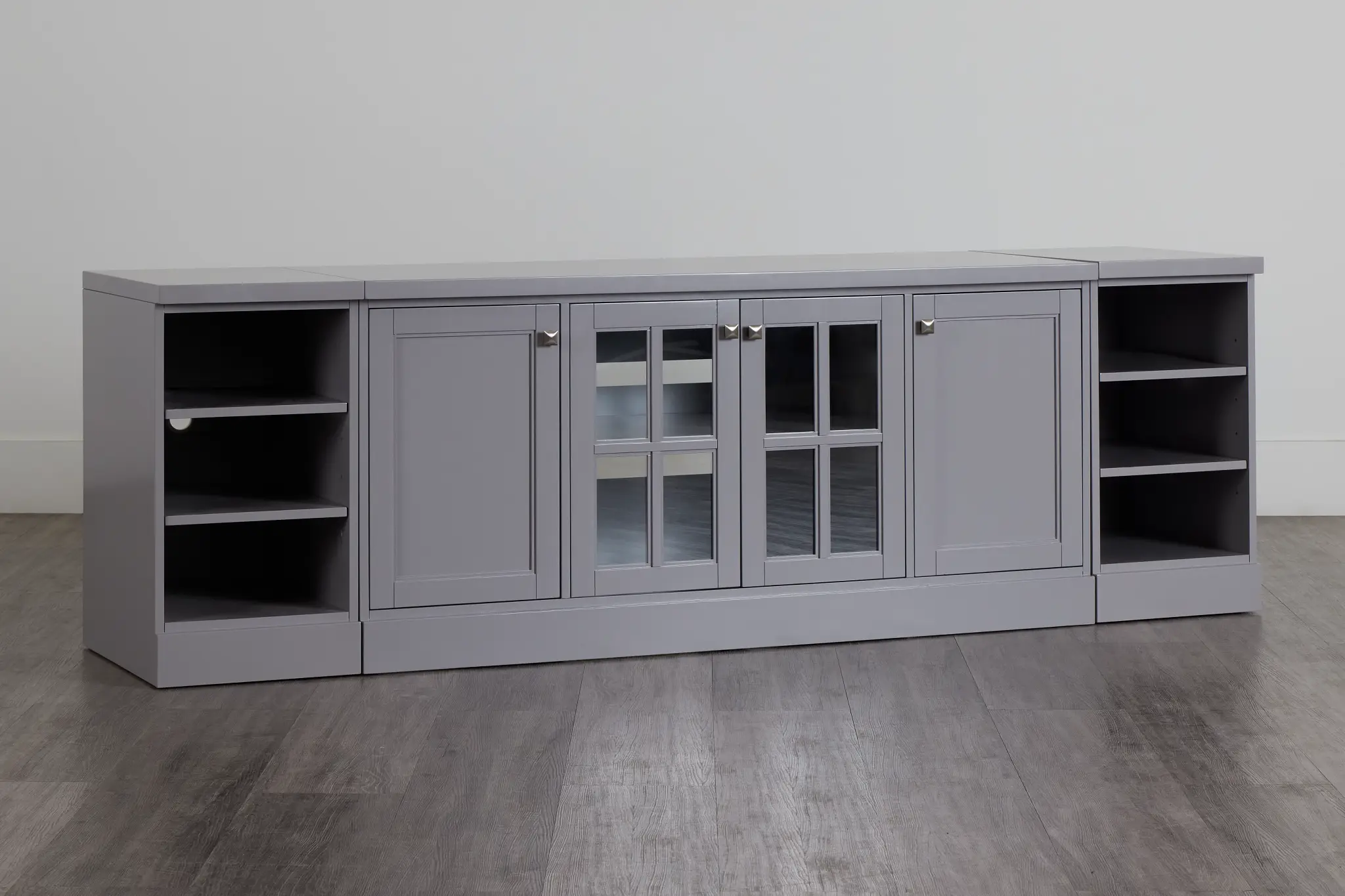Newport Gray 96" Tv Stand Newport Gray 96" Tv Stand