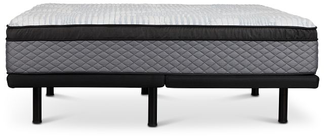 Kevin Charles By Sealy Signature Plush Deluxe Adjustable Mattress Set
