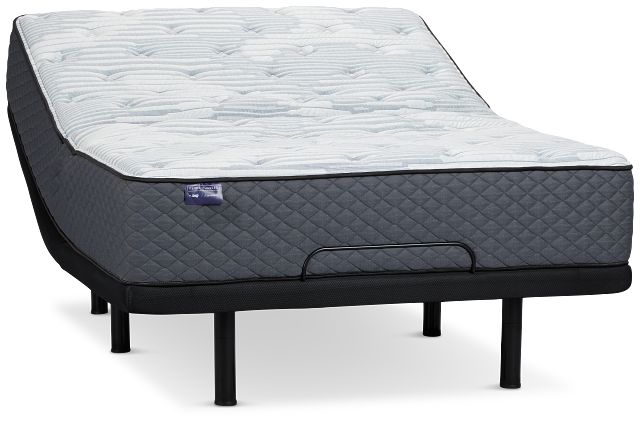 Kevin Charles By Sealy Signature Medium Plus Adjustable Mattress Set