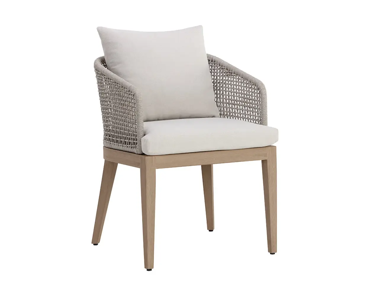 Ukiah Light Gray Cushioned Arm Chair Ukiah Light Gray Cushioned Arm Chair
