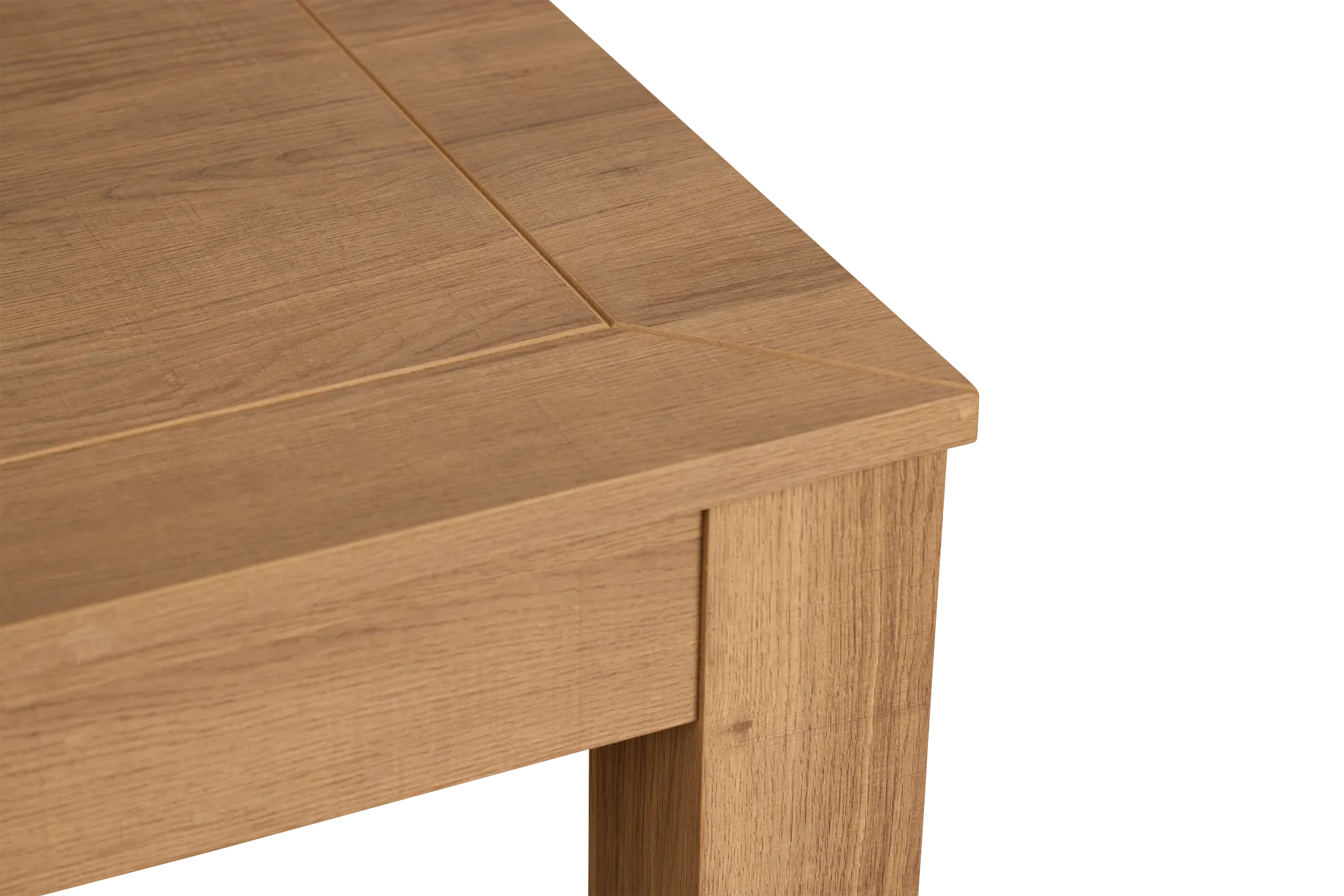 Delray Light Tone Rectangular Table