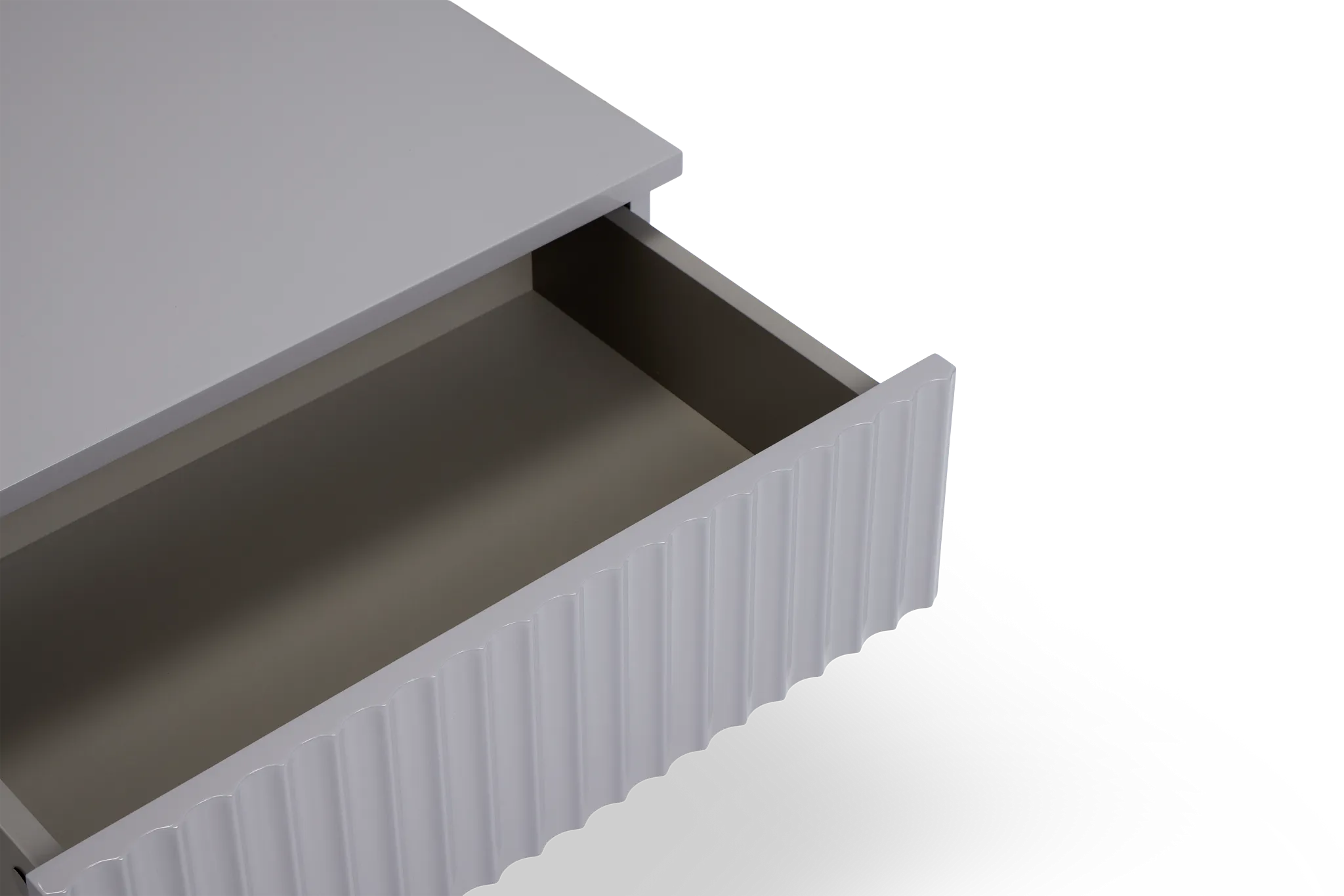 Surge Gray Rectangular Coffee Table