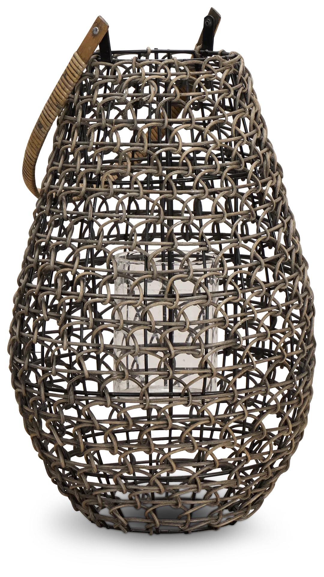 Brady Gray Small Lantern