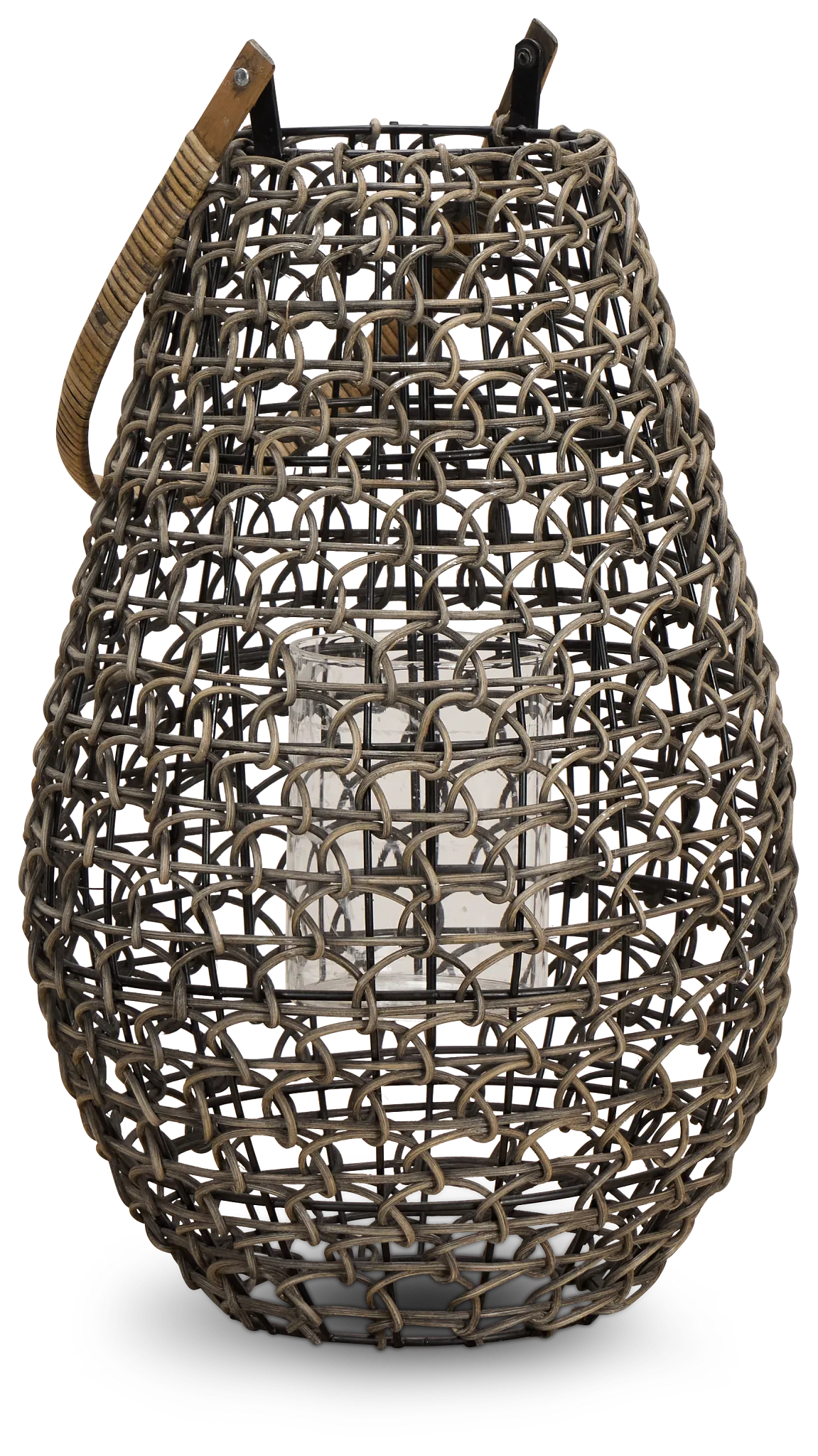Brady Gray Small Lantern