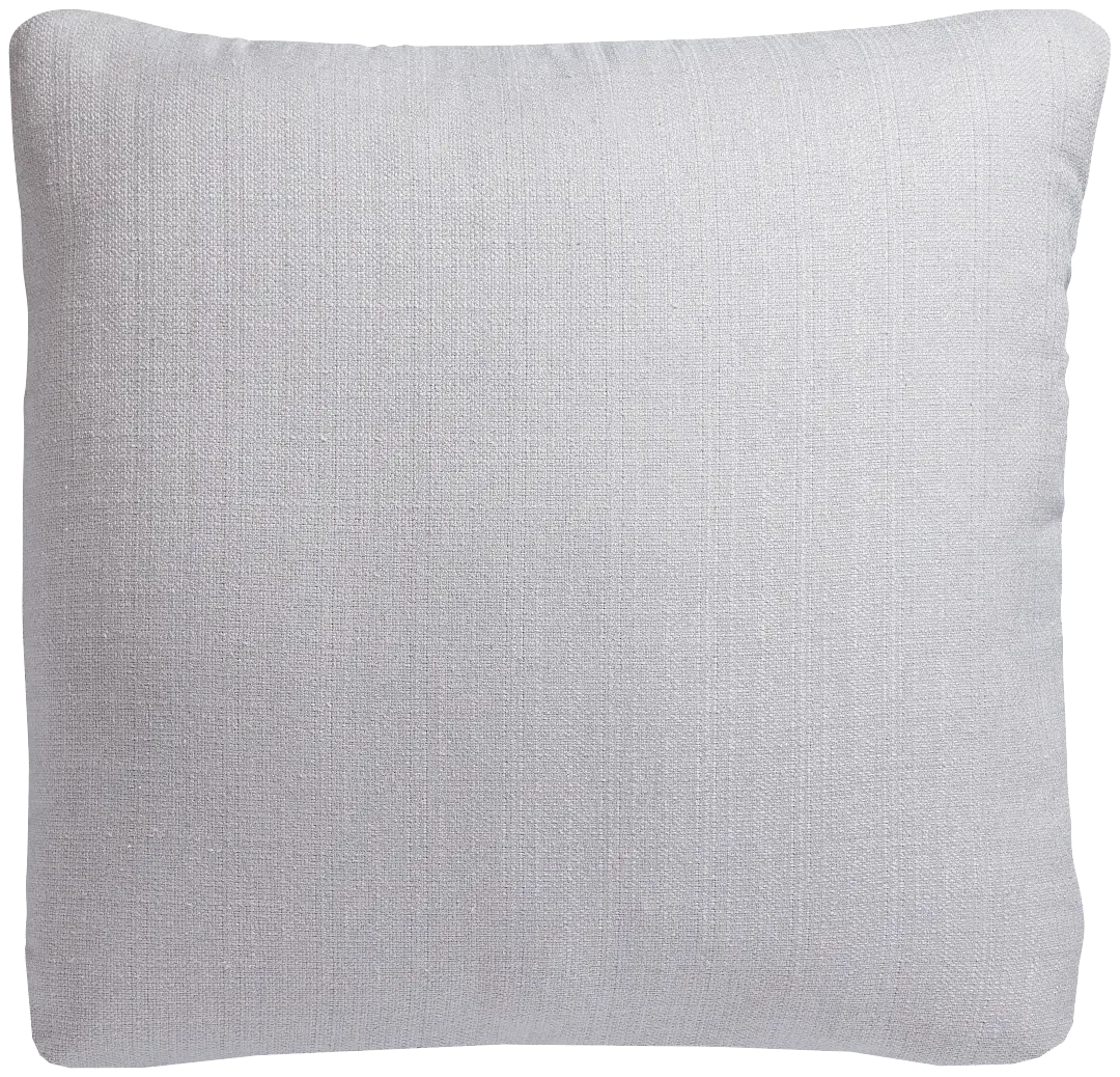 Zeke Light Gray 24" Accent Pillow Zeke Light Gray 24" Accent Pillow