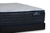 Serta Perfect Sleeper Blue Lagoon Nights Firm Low-profile Mattress Set