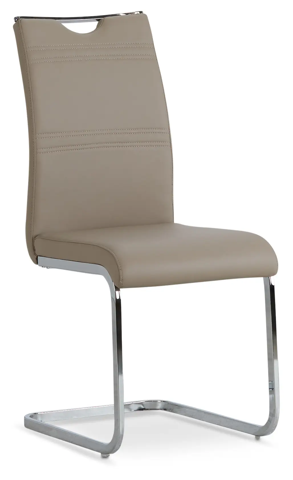 Treviso Taupe Upholstered Side Chair Treviso Taupe Upholstered Side Chair