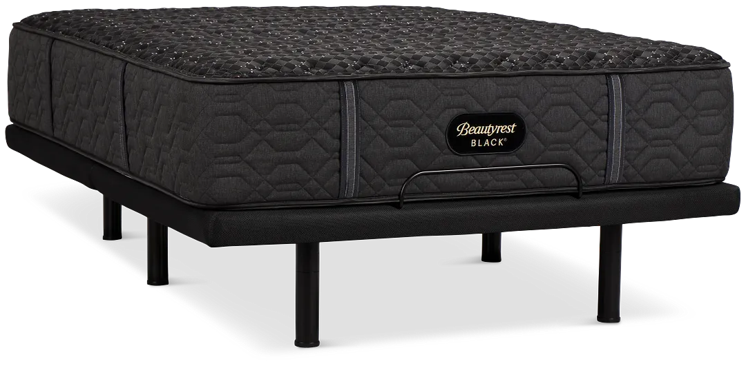Beautyrest Black Series Three Extra Firm Elite Adjustable Mattress Set