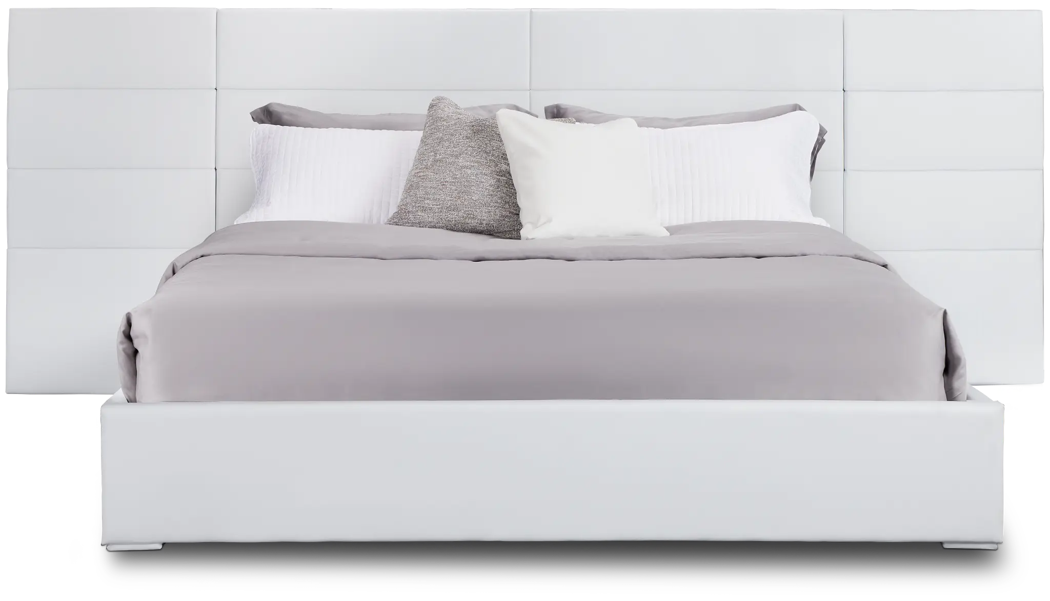 Doral White Uph Spread Bed Doral White Uph Spread Bed