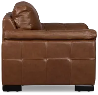 Braden Medium Brown Leather Chair