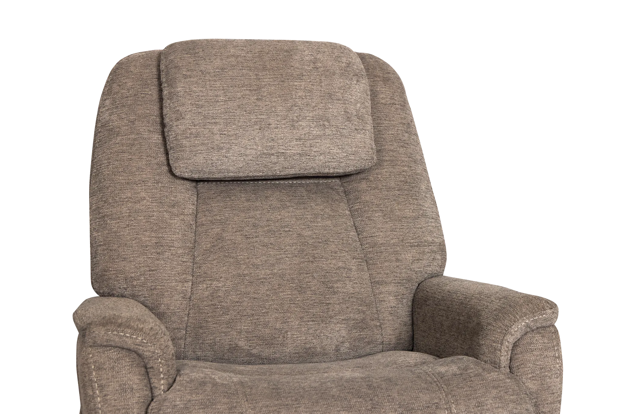 Model 3+ Petite Dark Gray Fabric Power Lift Recliner