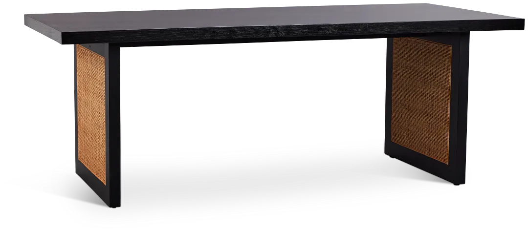 Brisbane Black Rectangular Table