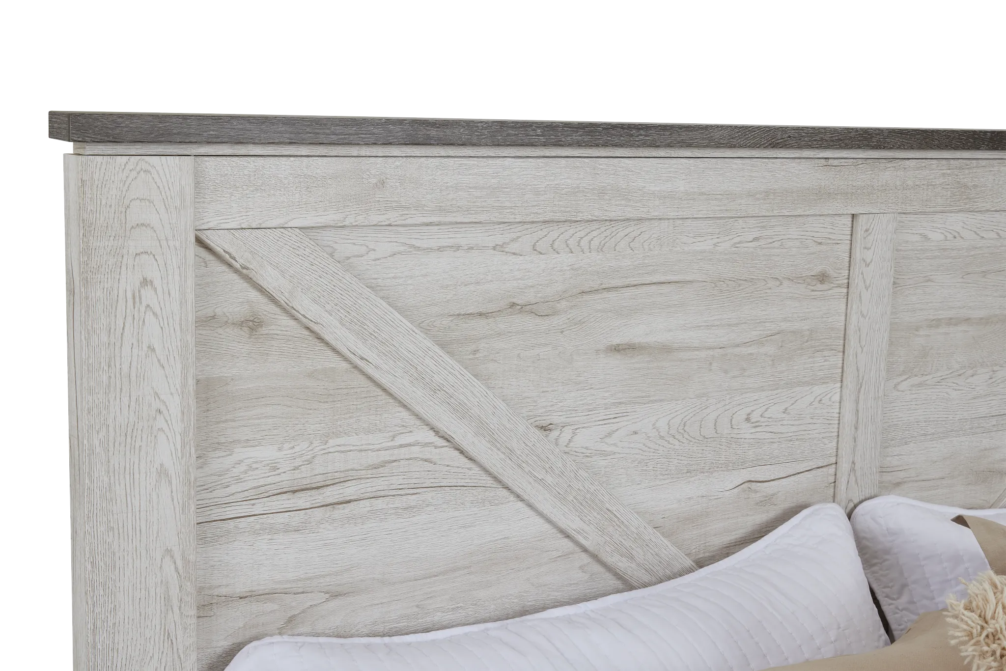 Blueridge Two-tone Panel Bed