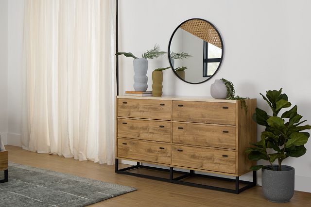 Perry Light Tone Stone Dresser
