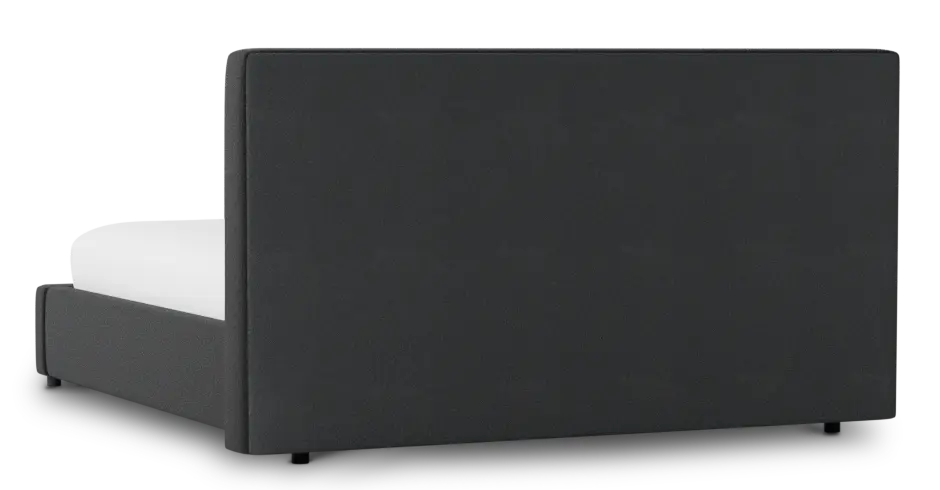 Grayton Elite Black 44" Upholstered Platform Bed Grayton Elite Black 44" Upholstered Platform Bed