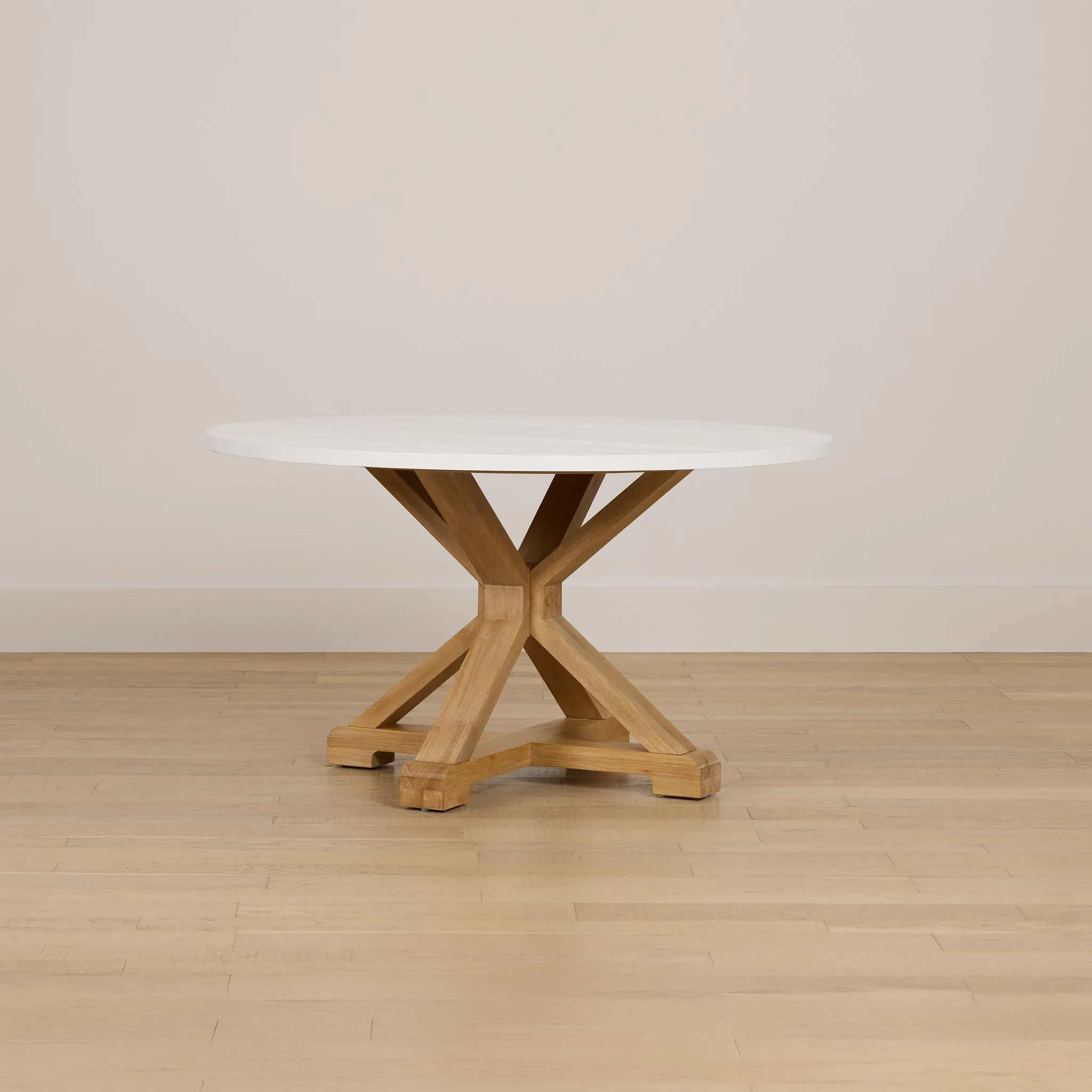 Nantucket Two-tone Pine Round Table