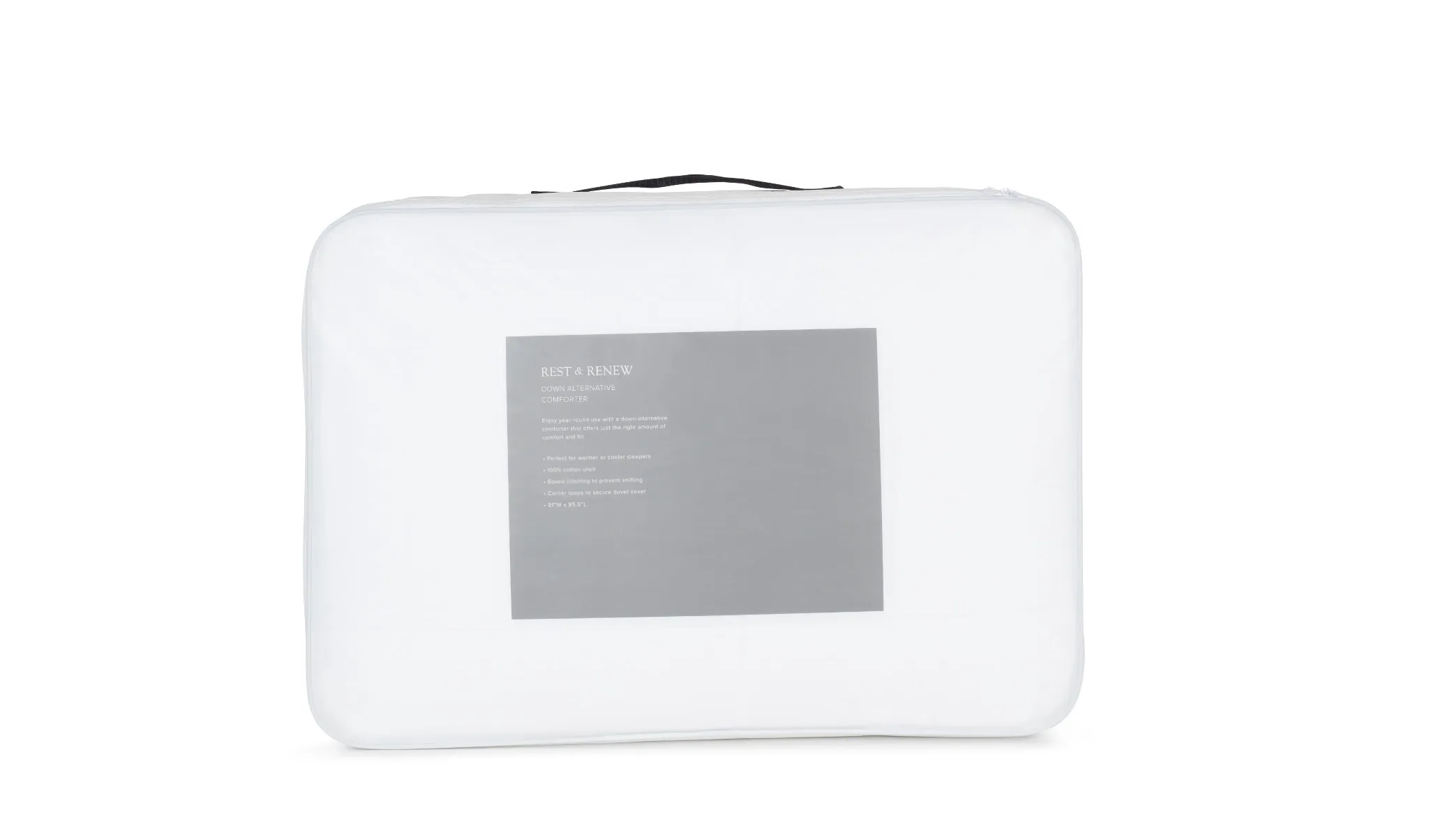 Rest & Renew Down Alternative Duvet Insert