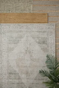 Rosella Light Green 5x7 Area Rug