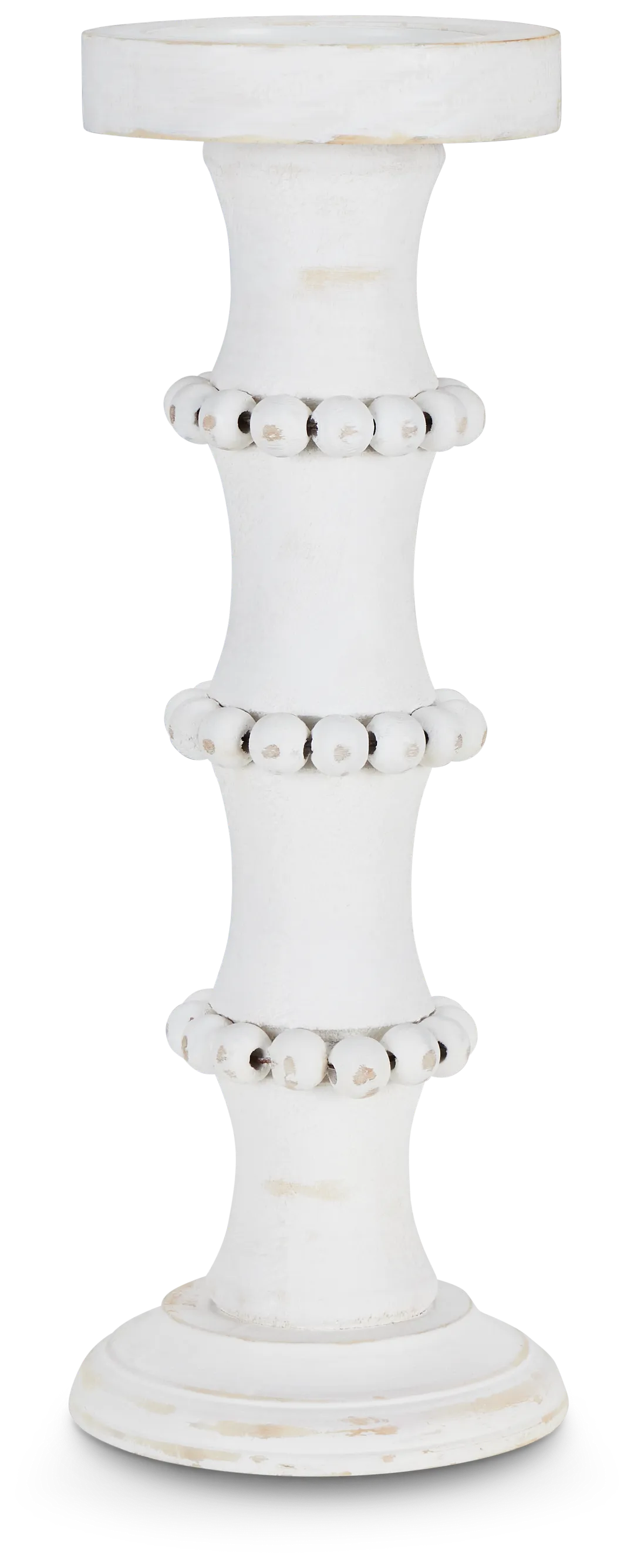 Brock White 14" Candle Holder