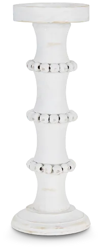 Brock White 14" Candle Holder