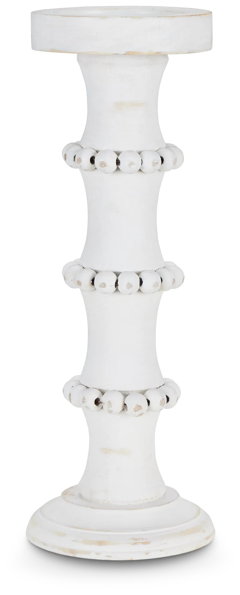 Brock White 14" Candle Holder